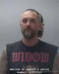 Mugshot of Eric J Reardon booked in Madison County, Alabama on July 27, 2026
