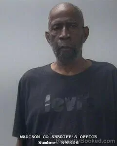 Mugshot of Ashford Clay booked in Madison County, Alabama on August 1, 2026