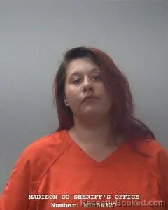 Mugshot of Kailyn Grogan booked in Madison County, Alabama on August 3, 2026