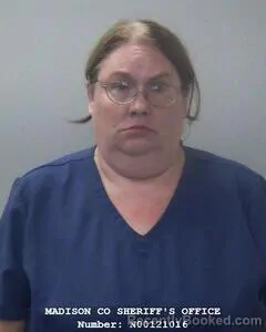 Mugshot of Brandy Marsh booked in Madison County, Alabama on August 3, 2026
