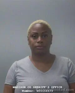 Mugshot of Santia R Barfield booked in Madison County, Alabama on August 4, 2026