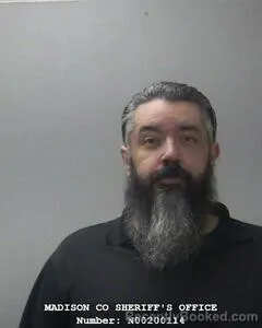 Booking photo from Madison County, Alabama