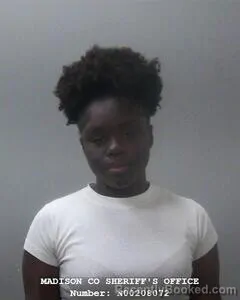 Mugshot of Alexis M Harris booked in Madison County, Alabama on August 5, 2026
