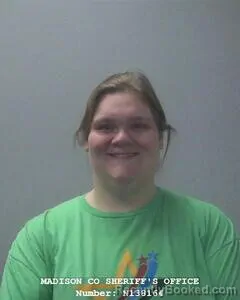 Mugshot of Breanna M Bryant booked in Madison County, Alabama on August 10, 2026