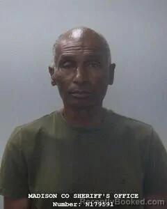 Mugshot of Charles C Moore booked in Madison County, Alabama on August 10, 2026