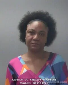 Mugshot of Mia S Foote booked in Madison County, Alabama on August 10, 2026