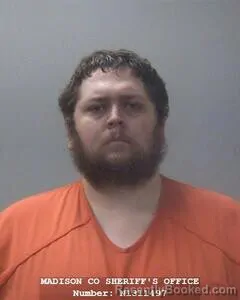 Mugshot of David M Donnelly booked in Madison County, Alabama on August 12, 2026