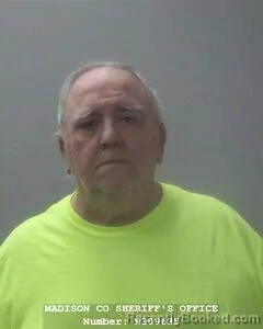 Mugshot of Eugene C Danna booked in Madison County, Alabama on August 12, 2026