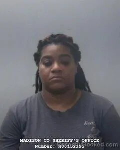 Mugshot of Blair A White booked in Madison County, Alabama on August 12, 2026