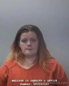 Mugshot of Jasmine C Harvey booked in Madison County, Alabama on August 15, 2026