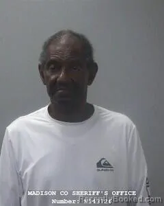 Mugshot of Lee V Burkfield booked in Madison County, Alabama on August 15, 2026