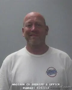 Mugshot of James P Luckhart booked in Madison County, Alabama on August 17, 2026