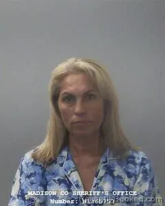 Mugshot of Maria Beck booked in Madison County, Alabama on August 20, 2026