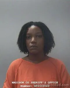 Mugshot of Kiara M Anderson booked in Madison County, Alabama on September 19, 2026