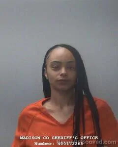 Mugshot of Alannah L Simonds booked in Madison County, Alabama on September 20, 2026