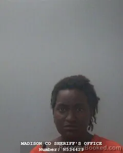 Mugshot of Lasadia A Whitman booked in Madison County, Alabama on September 21, 2026