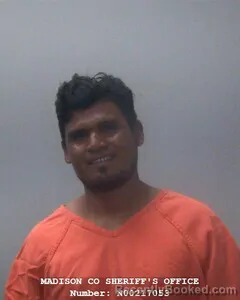 Mugshot of Diego O Hernandez booked in Madison County, Alabama on September 23, 2026