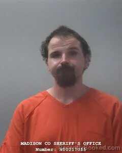 Mugshot of Liam T Kriegshauser booked in Madison County, Alabama on September 23, 2026