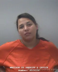 Mugshot of Kiara L Ramos Echevarria booked in Madison County, Alabama on September 24, 2026
