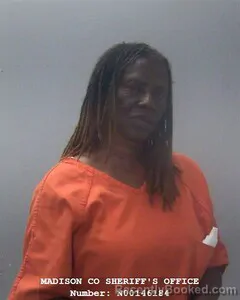 Mugshot of Dorthy A Jones booked in Madison County, Alabama on October 3, 2026