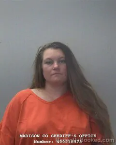 Mugshot of Ashley R Parker booked in Madison County, Alabama on October 4, 2026
