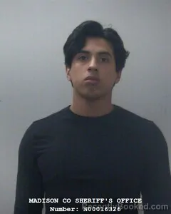 Mugshot of Jose A Ruiz Gonzales booked in Madison County, Alabama on October 5, 2026
