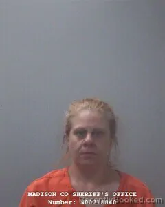 Mugshot of Hollie R Castaneda booked in Madison County, Alabama on October 6, 2026