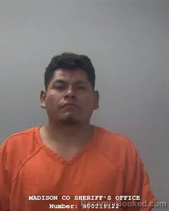 Mugshot of Jose A Melchor booked in Madison County, Alabama on October 9, 2026