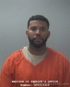 Mugshot of Terence A Gordon booked in Madison County, Alabama on October 9, 2026