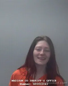 Mugshot of Tylynn R Horlacher booked in Madison County, Alabama on October 10, 2026