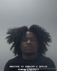 Mugshot of Deaveon I Hailey booked in Madison County, Alabama on October 12, 2026