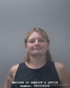 Mugshot of Alicyn L Keel booked in Madison County, Alabama on October 13, 2026