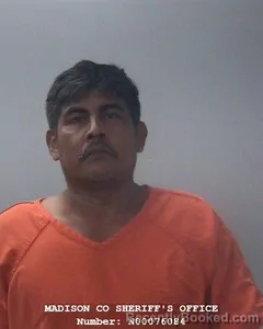 Mugshot of Javier N Figueroa-Diaz booked in Madison County, Alabama on October 25, 2026