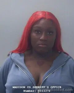 Mugshot of KHADIJA A JASPER booked in Madison County, Alabama on April 6, 2026