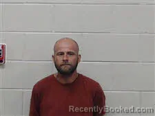 Mugshot of JUSTIN GODSEY booked in Marion County, Alabama on August 3, 2026