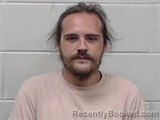 Mugshot of Logan Andrade booked in Marion County, Alabama on August 7, 2026