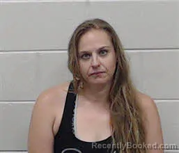 Mugshot of Megan Hooker booked in Marion County, Alabama on August 13, 2026