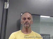 Mugshot of Richard Faucett booked in Marion County, Alabama on August 13, 2026