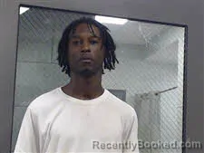 Mugshot of Javario Hackman booked in Marion County, Alabama on August 13, 2026