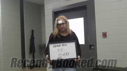 Booking photo from Marion County, Alabama