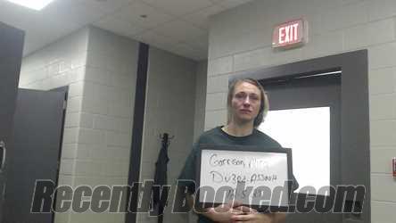 Booking photo from Marion County, Alabama