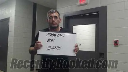 Booking photo from Marion County, Alabama