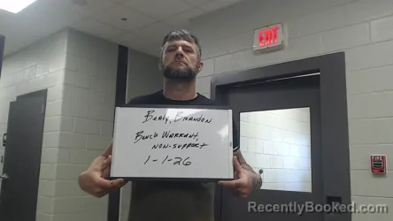 Booking photo from Marion County, Alabama