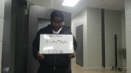 Mugshot of EXAVIER BLACKBURN