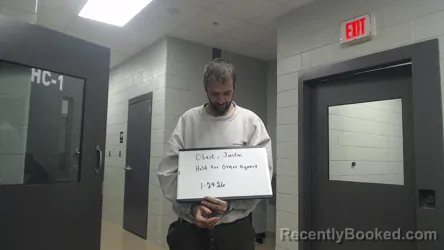 Mugshot of JUSTIN OBERT