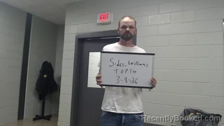 Mugshot of WILLIAM SIDES