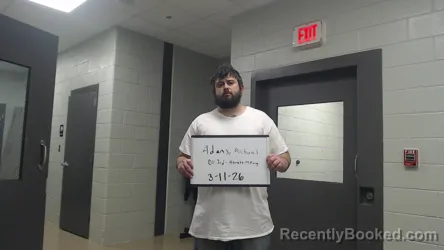 Mugshot of MICHEAL ADAMS