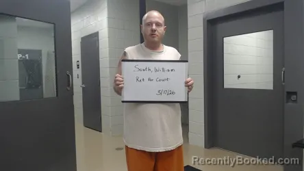 Mugshot of WILLIAM SOUTH