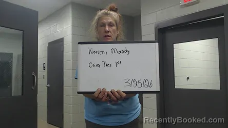 Mugshot of MANDY WARREN