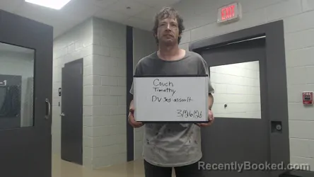 Mugshot of TIMOTHY COUCH